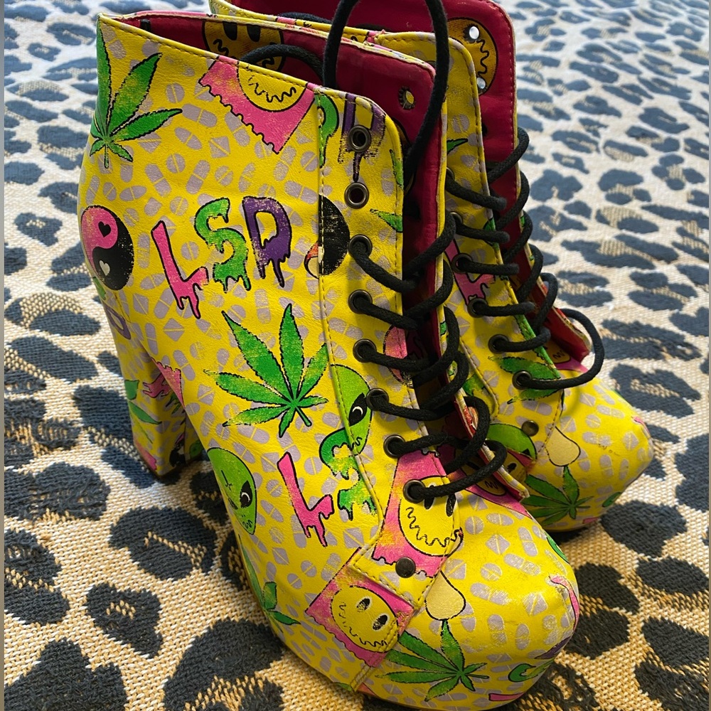 Rare Iron Fist Get F LSD Booties